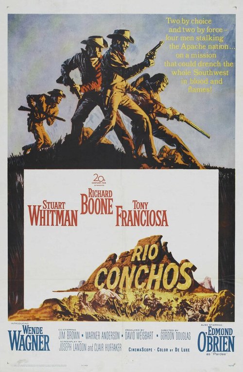 Смотреть фильм Рио Кончос / Rio Conchos (1964) онлайн в хорошем качестве SATRip