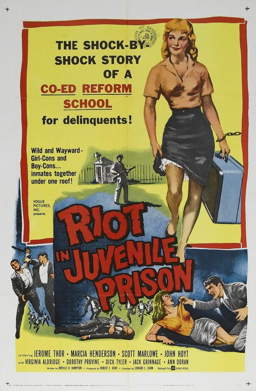 Смотреть фильм Riot in Juvenile Prison (1959) онлайн в хорошем качестве SATRip