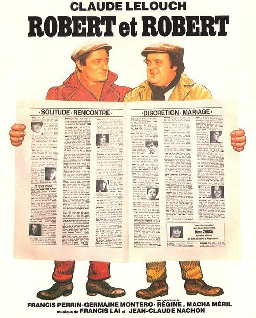 Смотреть фильм Робер и Робер / Robert et Robert (1978) онлайн в хорошем качестве SATRip