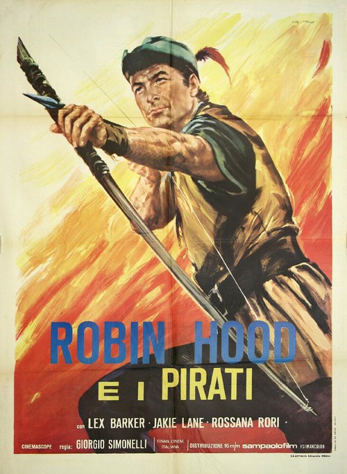 Смотреть фильм Робин Гуд и пираты / Robin Hood e i pirati (1960) онлайн в хорошем качестве SATRip