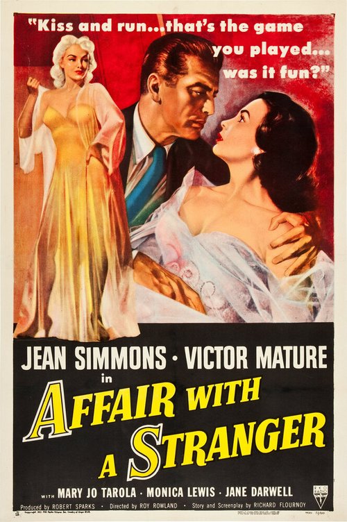 Смотреть фильм Роман с незнакомцем / Affair with a Stranger (1953) онлайн в хорошем качестве SATRip