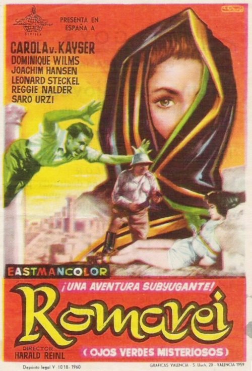 Смотреть фильм Romarei, das Mädchen mit den grünen Augen (1958) онлайн в хорошем качестве SATRip