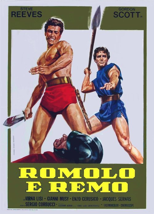 Смотреть фильм Ромул и Рем / Romolo e Remo (1961) онлайн в хорошем качестве SATRip