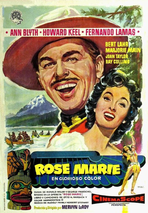 Смотреть фильм Роз-Мари / Rose Marie (1954) онлайн в хорошем качестве SATRip