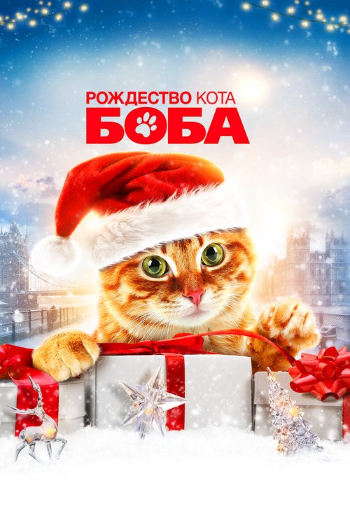 Смотреть фильм Рождество кота Боба / A Christmas Gift from Bob (2020) онлайн в хорошем качестве HDRip