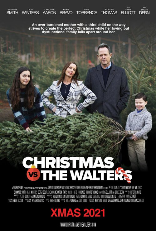 Смотреть фильм Рождество против Уолтерсов / Christmas vs. The Walters (2021) онлайн в хорошем качестве HDRip