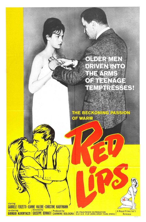 Смотреть фильм Розовые губы / Labbra rosse (1960) онлайн в хорошем качестве SATRip