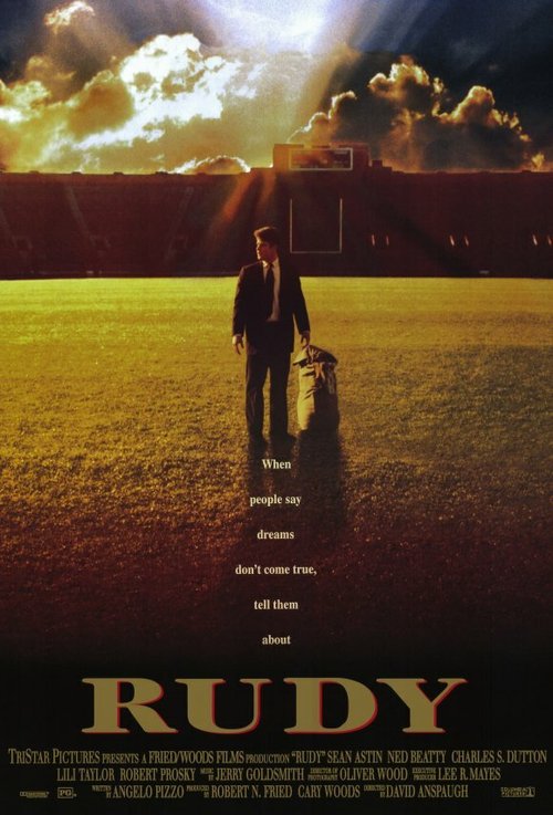 Смотреть фильм Руди / Rudy (1993) онлайн в хорошем качестве HDRip