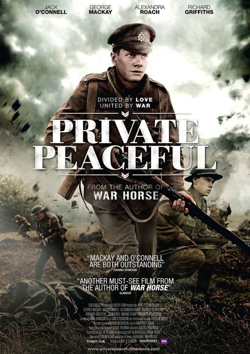 Смотреть фильм Рядовой Писфул / Private Peaceful (2012) онлайн в хорошем качестве HDRip