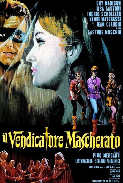 Смотреть фильм Ряженый мститель / Il vendicatore mascherato (1964) онлайн в хорошем качестве SATRip