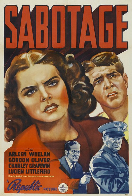 Смотреть фильм Саботаж / Sabotage (1939) онлайн в хорошем качестве SATRip