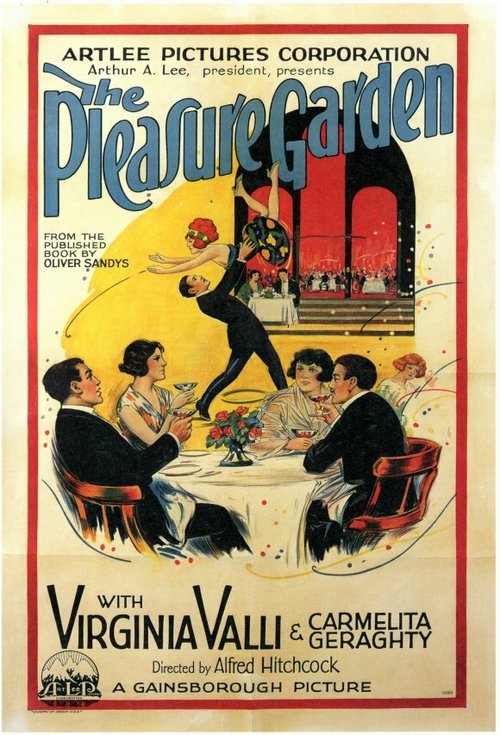 Смотреть фильм Сад наслаждений / The Pleasure Garden (1925) онлайн в хорошем качестве SATRip