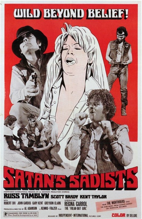 Смотреть фильм Садисты Сатаны / Satan's Sadists (1969) онлайн в хорошем качестве SATRip