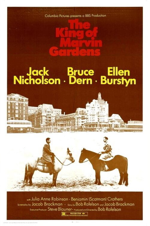 Смотреть фильм Садовый король / The King of Marvin Gardens (1972) онлайн в хорошем качестве SATRip