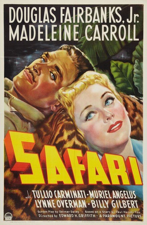 Смотреть фильм Сафари / Safari (1940) онлайн в хорошем качестве SATRip