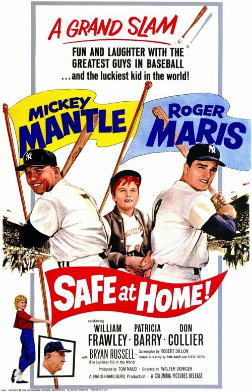 Смотреть фильм Safe at Home! (1962) онлайн в хорошем качестве SATRip