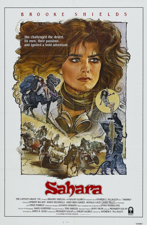Смотреть фильм Сахара / Sahara (1983) онлайн в хорошем качестве SATRip