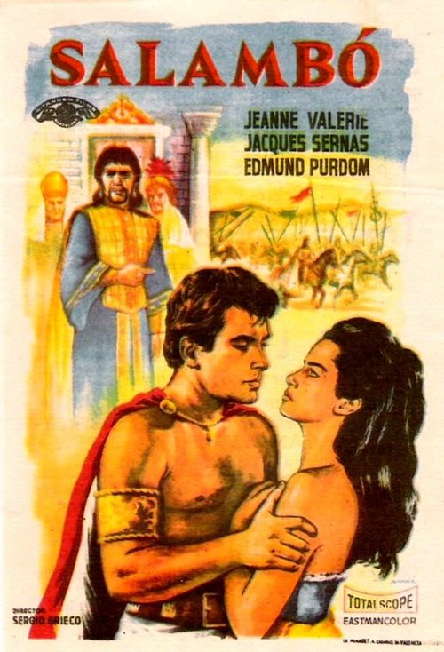 Смотреть фильм Саламбо / Salambò (1960) онлайн в хорошем качестве SATRip