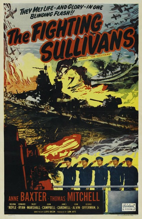 Смотреть фильм Салливаны / The Sullivans (1944) онлайн в хорошем качестве SATRip