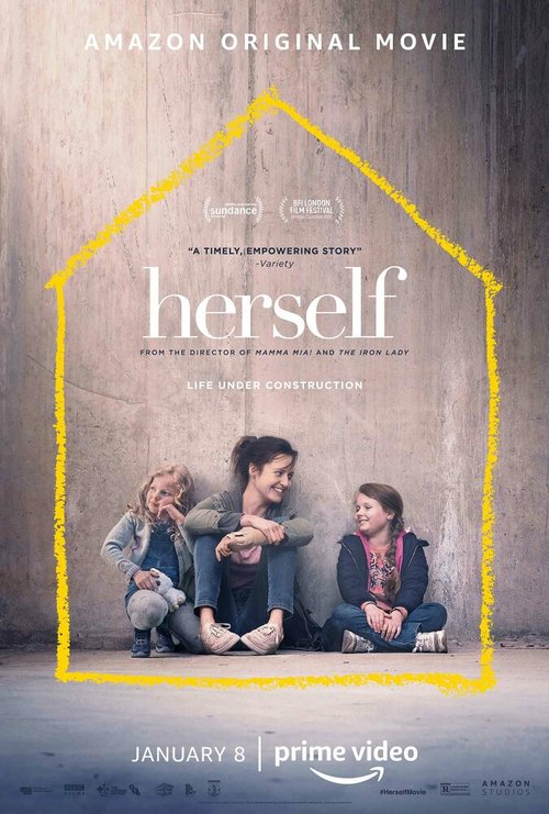 Смотреть фильм Сама по себе / Herself (2020) онлайн в хорошем качестве HDRip
