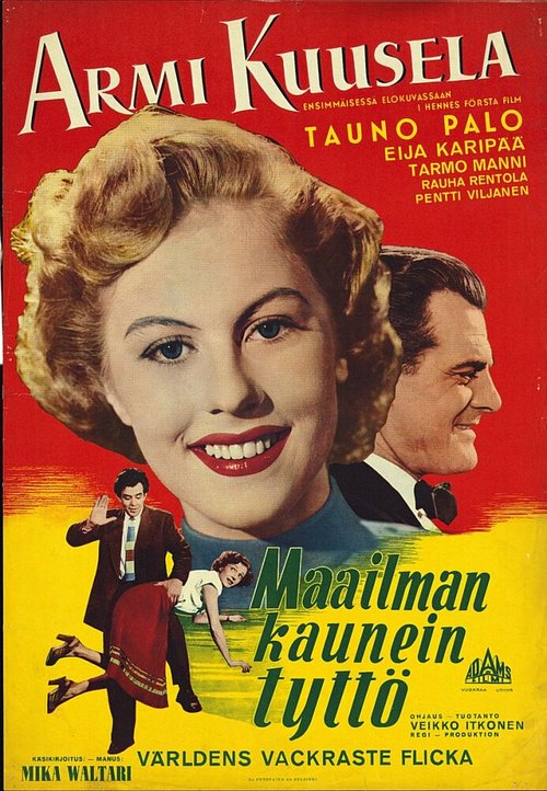 Смотреть фильм Самая красивая девушка в мире / Maailman kaunein tyttö (1953) онлайн в хорошем качестве SATRip