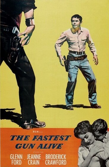 Смотреть фильм Самое быстрое оружие / The Fastest Gun Alive (1956) онлайн в хорошем качестве SATRip
