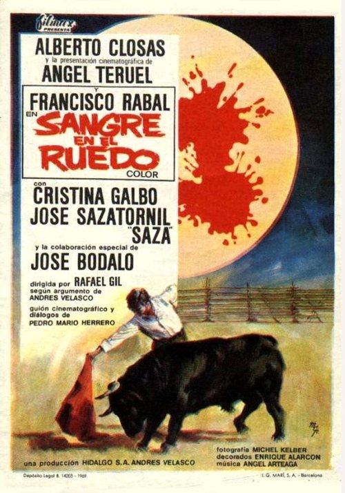 Смотреть фильм Sangre en el ruedo (1969) онлайн в хорошем качестве SATRip