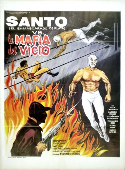 Смотреть фильм Santo contra la mafia del vicio (1971) онлайн в хорошем качестве SATRip