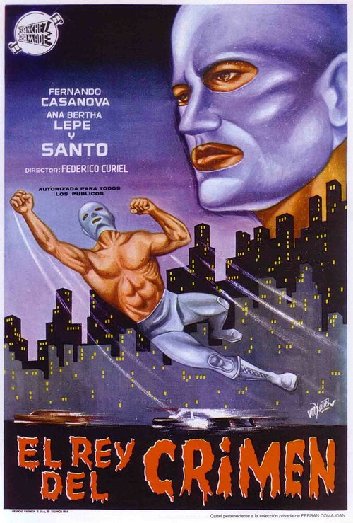 Смотреть фильм Санто против короля преступлений / Santo contra el rey del crimen (1962) онлайн в хорошем качестве SATRip