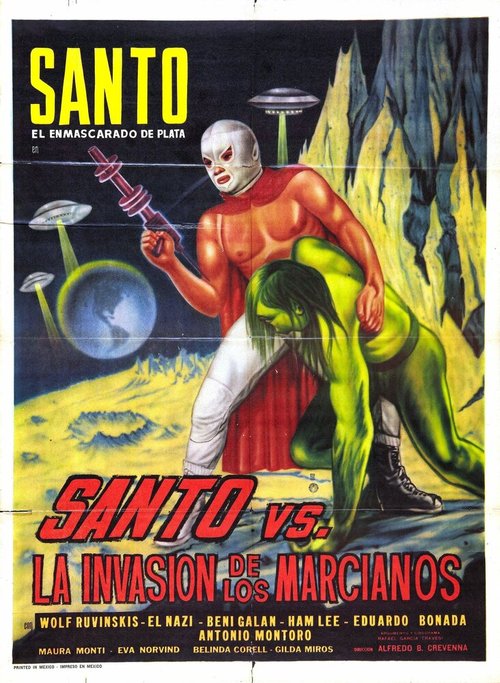 Санто против вторжения марсиан / Santo el Enmascarado de Plata vs «La invasión de los marcianos»