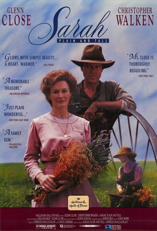 Смотреть фильм Сара, высокая и простая женщина / Sarah, Plain and Tall (1991) онлайн в хорошем качестве HDRip