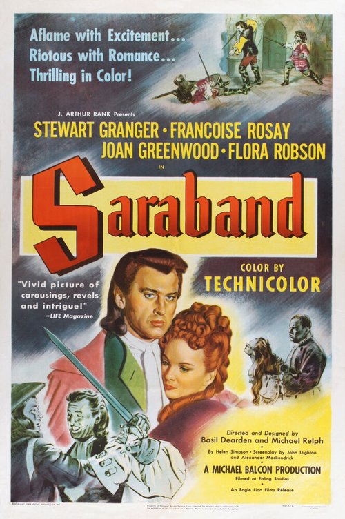 Смотреть фильм Сарабанда для мертвых влюбленных / Saraband for Dead Lovers (1948) онлайн в хорошем качестве SATRip
