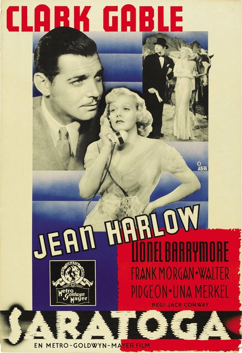 Смотреть фильм Саратога / Saratoga (1937) онлайн в хорошем качестве SATRip