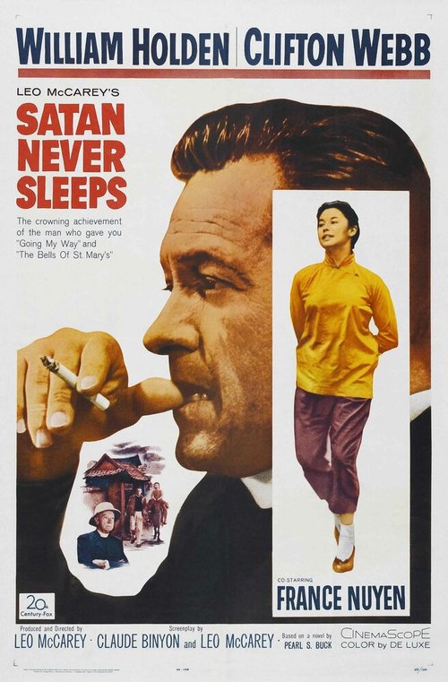 Смотреть фильм Сатана никогда не спит / Satan Never Sleeps (1962) онлайн в хорошем качестве SATRip