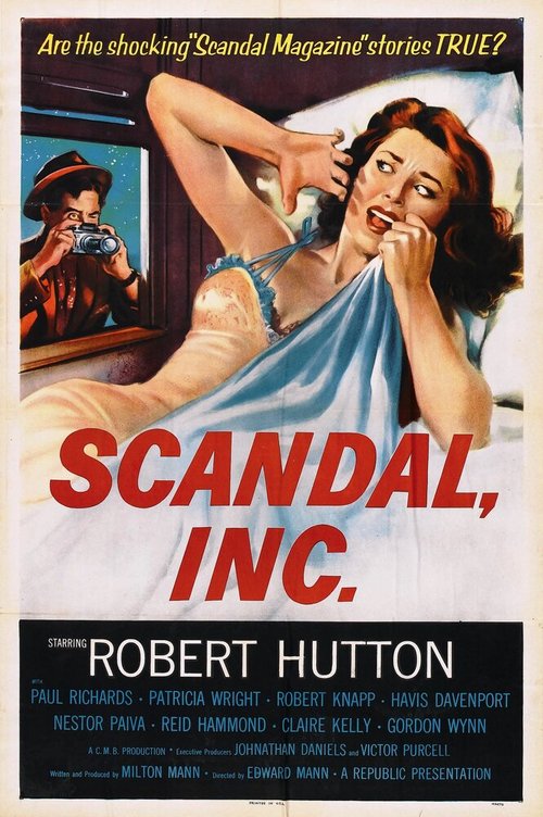 Смотреть фильм Scandal Incorporated (1956) онлайн в хорошем качестве SATRip