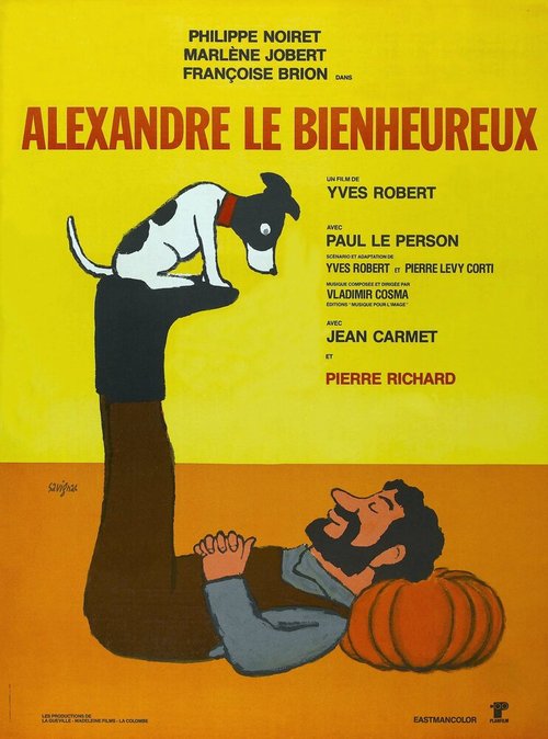 Смотреть фильм Счастливчик Александр / Alexandre le bienheureux (1968) онлайн в хорошем качестве SATRip