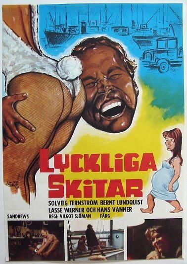 Смотреть фильм Счастливчики / Lyckliga skitar (1970) онлайн в хорошем качестве SATRip