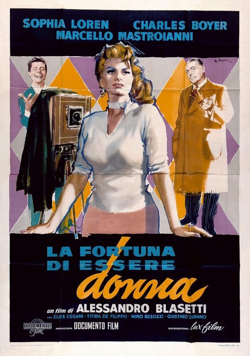 Смотреть фильм Счастье быть женщиной / La fortuna di essere donna (1956) онлайн в хорошем качестве SATRip