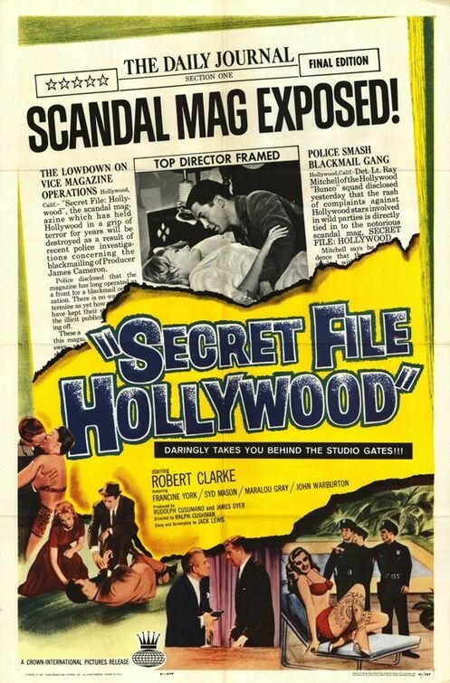 Смотреть фильм Secret File: Hollywood (1962) онлайн в хорошем качестве SATRip