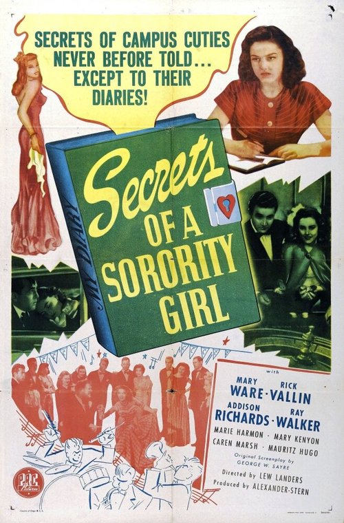 Смотреть фильм Secrets of a Sorority Girl (1945) онлайн в хорошем качестве SATRip