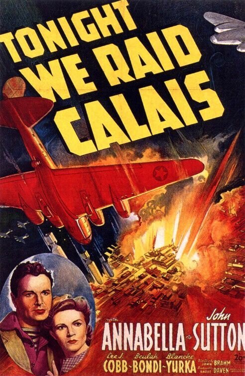 Смотреть фильм Сегодня мы наступаем на Кале / Tonight We Raid Calais (1943) онлайн в хорошем качестве SATRip