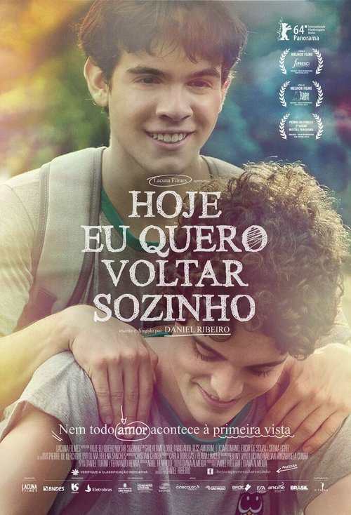 Смотреть фильм Сегодня я пойду домой один / Hoje Eu Quero Voltar Sozinho (2014) онлайн в хорошем качестве HDRip