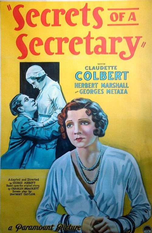 Смотреть фильм Секреты секретарши / Secrets of a Secretary (1931) онлайн в хорошем качестве SATRip