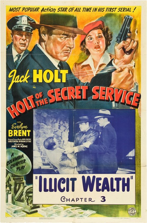 Смотреть фильм Секретный агент Холт / Holt of the Secret Service (1941) онлайн в хорошем качестве SATRip