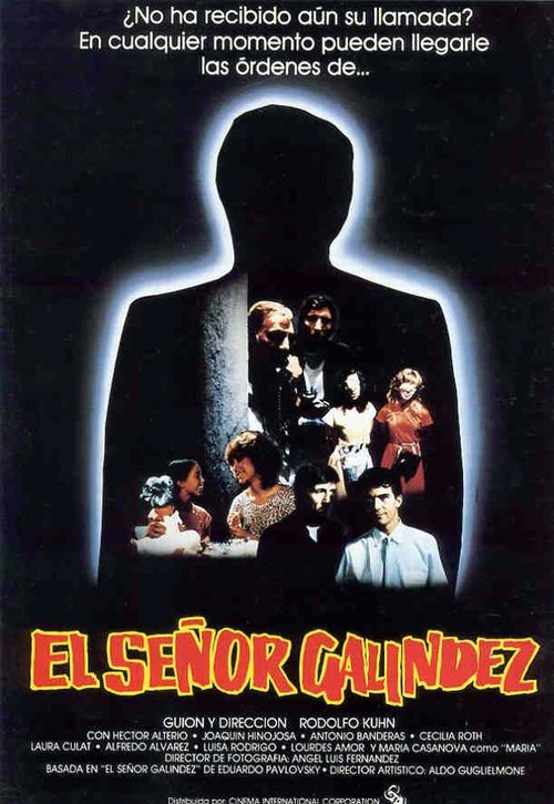Смотреть фильм Сеньор Галиндес / El señor Galíndez (1984) онлайн в хорошем качестве SATRip