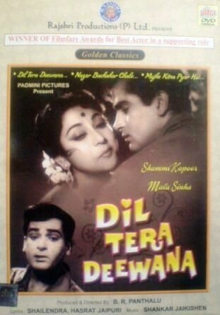 Смотреть фильм Сердце безрассудно / Dil Tera Diwana (1962) онлайн в хорошем качестве SATRip