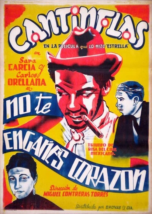Смотреть фильм Сердце, не обманывай себя / No te engañes corazón (1937) онлайн в хорошем качестве SATRip