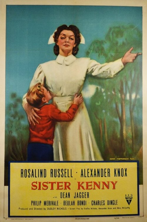 Смотреть фильм Сестра Кэнни / Sister Kenny (1946) онлайн в хорошем качестве SATRip