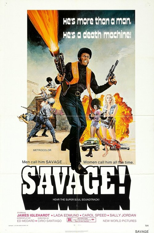 Смотреть фильм Сэвэдж! / Savage! (1973) онлайн в хорошем качестве SATRip
