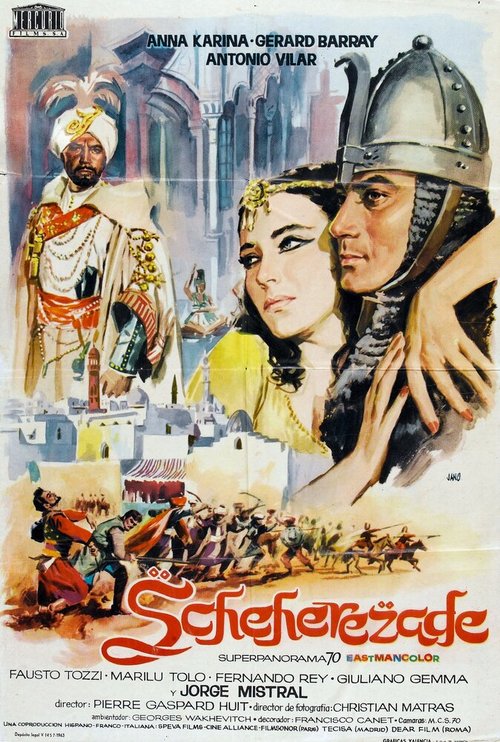 Смотреть фильм Шехерезада / Shéhérazade (1963) онлайн в хорошем качестве SATRip